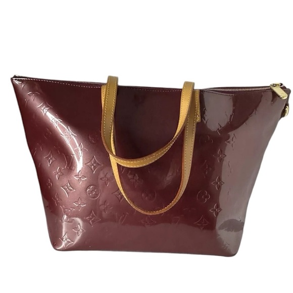 LOUIS VITTON Vernis Bellevue PM Amarante Tote Bag - Picture 2 of 14